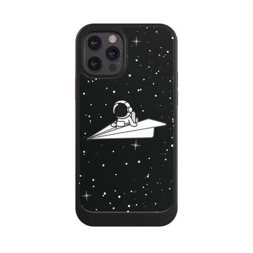 Apple iPhone 12 Pro NIVOcore Astronaut Paper Plane Comic