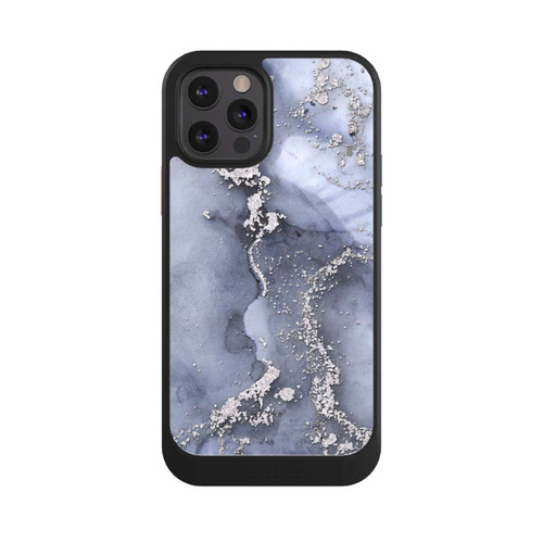 Apple iPhone 12 Pro NIVOcore Ink Blue Silver