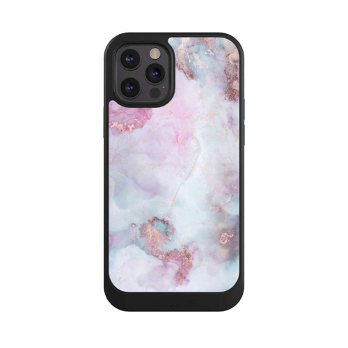 Apple iPhone 12 Pro NIVOcore Alcohol Ink Marble Blue