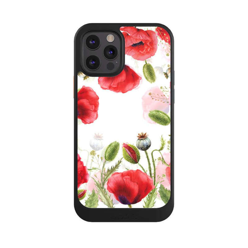 iPhone 12 Pro NIVOcore Rahmen aus Mohnblumen