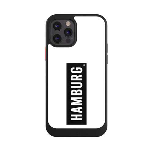 Apple iPhone 12 Pro NIVOcore HSV Hamburg Schwarz Weiss