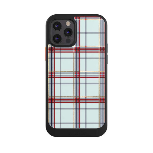 Apple iPhone 12 Pro NIVOcore Tartan Blue