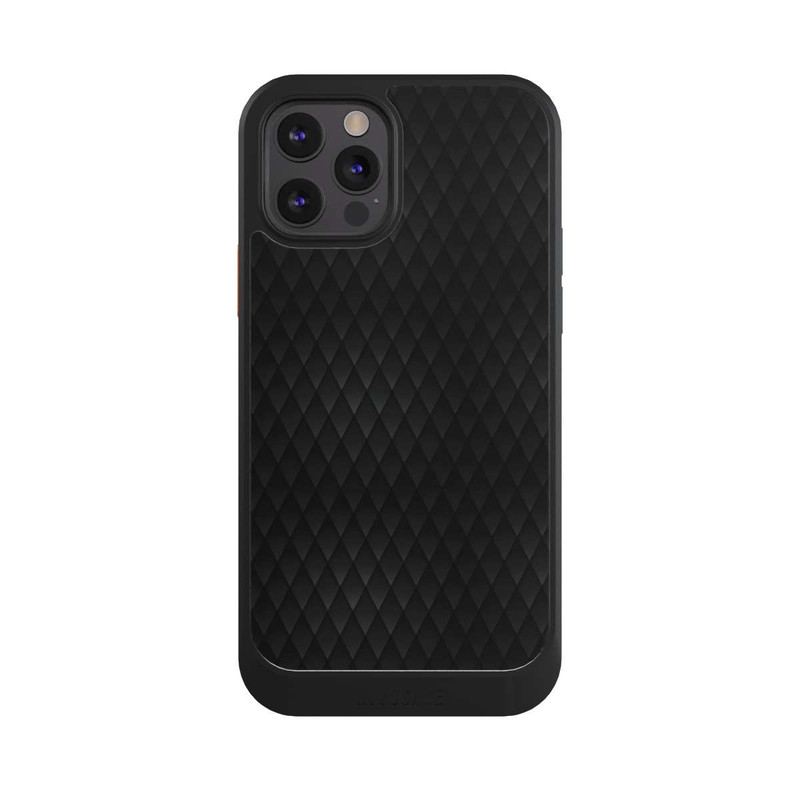 iPhone 12 Pro NIVOcore Peau de Serpent Noire