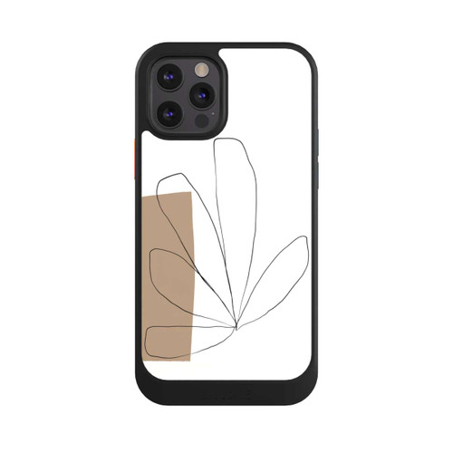 Apple iPhone 12 Pro NIVOcore Blumen und Formen Nr. 2 - Anastasia Sawall