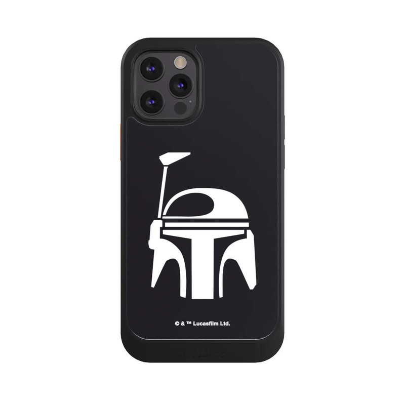iPhone 12 Pro NIVOcore Boba Fett Helm Schwarz