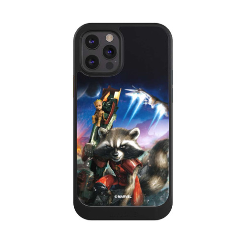 Apple iPhone 12 Pro NIVOcore Rocket &amp; Baby Groot Guardians Of The Galaxy