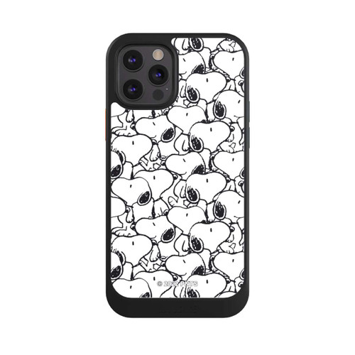 Apple iPhone 12 Pro NIVOcore Snoopy Pattern Black And White