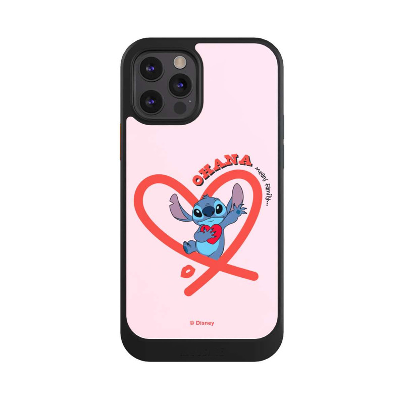 iPhone 12 Pro NIVOcore Stitch Ohana Pink Heart
