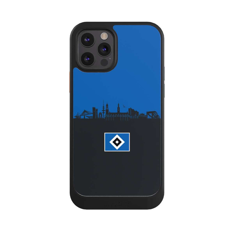iPhone 12 Pro NIVOcore HSV Skyline Blau Schwarz
