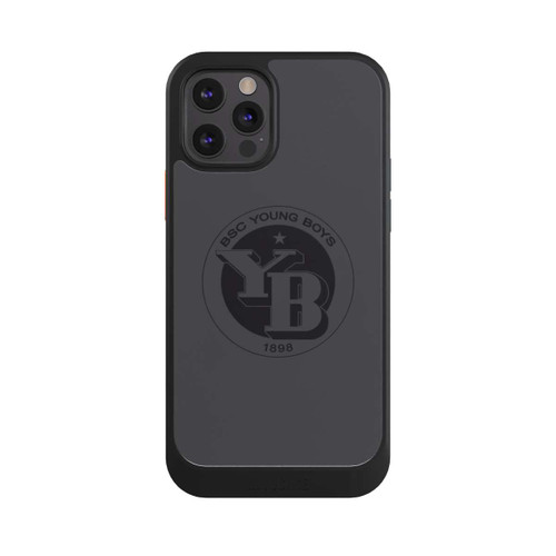 Apple iPhone 12 Pro NIVOcore BSC YB Logo Grau