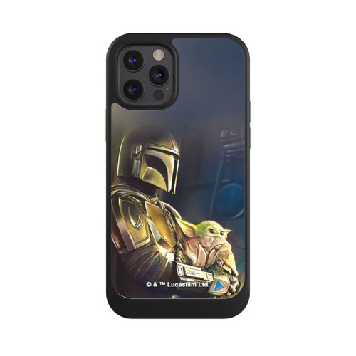 Apple iPhone 12 Pro NIVOcore Mandalorian and Grogu inside Ship