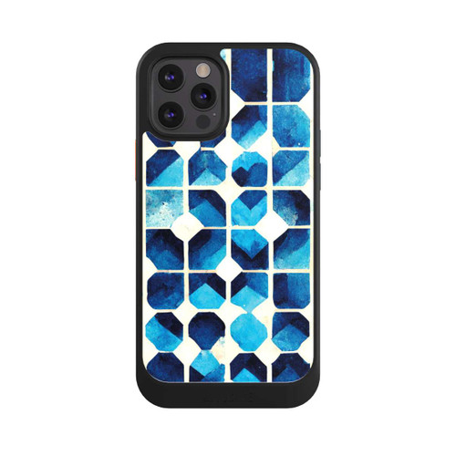Apple iPhone 12 Pro NIVOcore Motif bleu