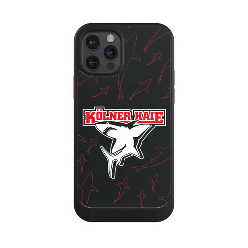 Apple iPhone 12 Pro NIVOcore Haie Muster Rot