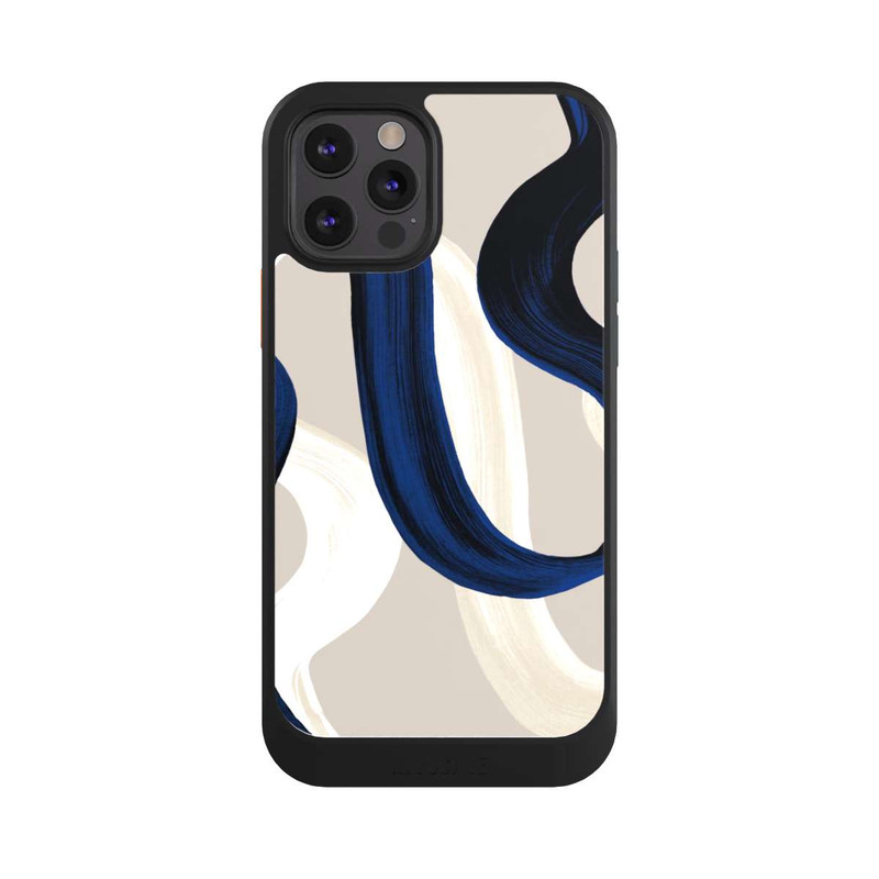 iPhone 12 Pro NIVOcore Abstrakte Pinselstriche 80