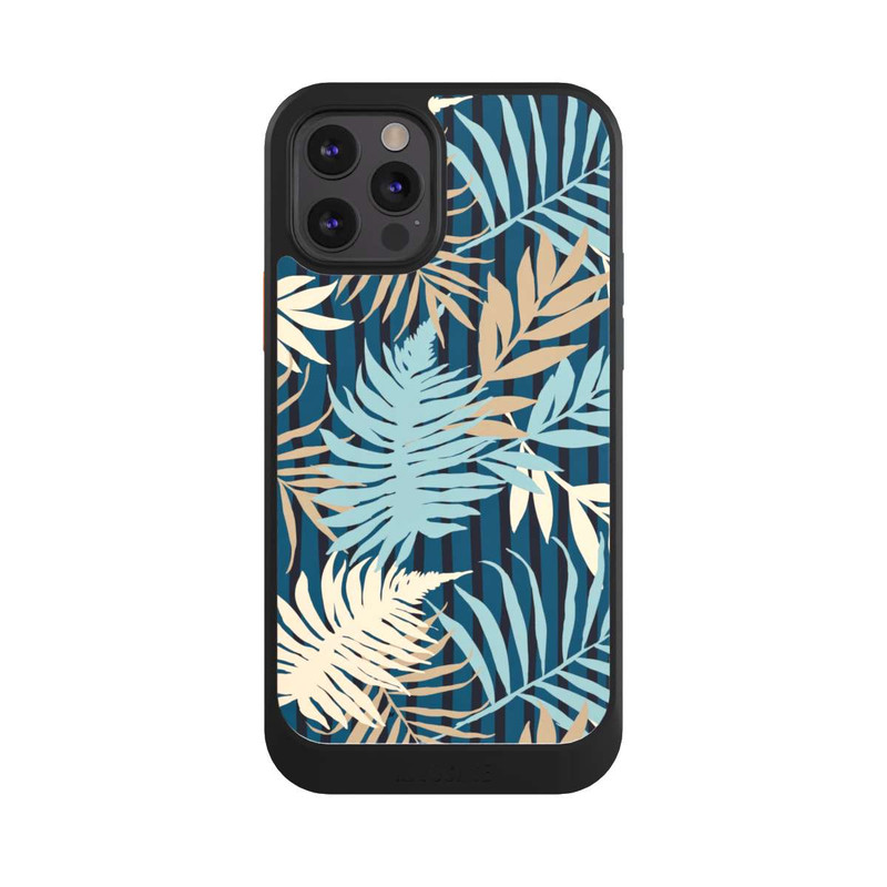 iPhone 12 Pro NIVOcore Palm Garden Beige Pattern