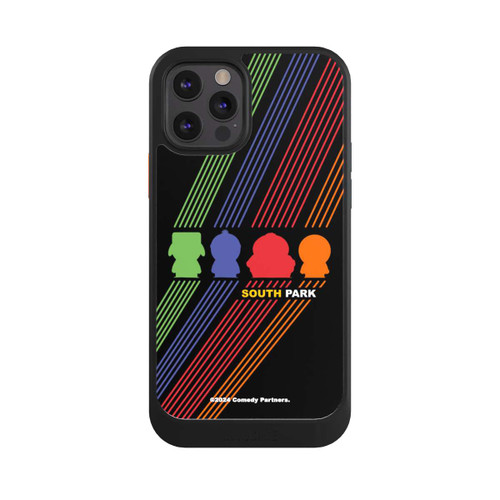 Apple iPhone 12 Pro NIVOcore South Park Boys Colored Stripes