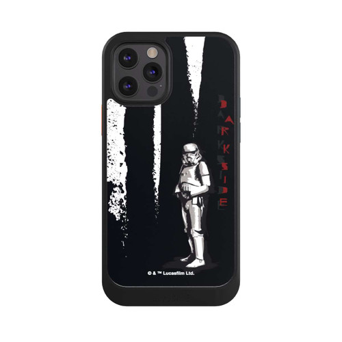 Apple iPhone 12 Pro NIVOcore Stormtrooper Dunkle Seite