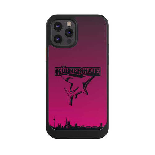 Apple iPhone 12 Pro NIVOcore Kölner Haie Skyline Pink