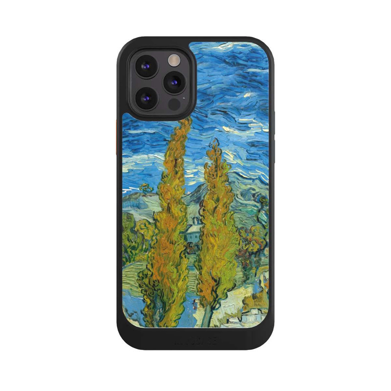 iPhone 12 Pro NIVOcore Two Poplars in the Alpilles near Saint-Rémy by Van Gogh