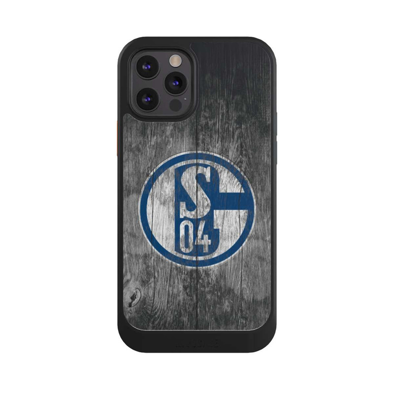 iPhone 12 Pro NIVOcore Schalke 04 Holz Look