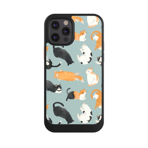 Apple iPhone 12 Pro NIVOcore Cats Pattern