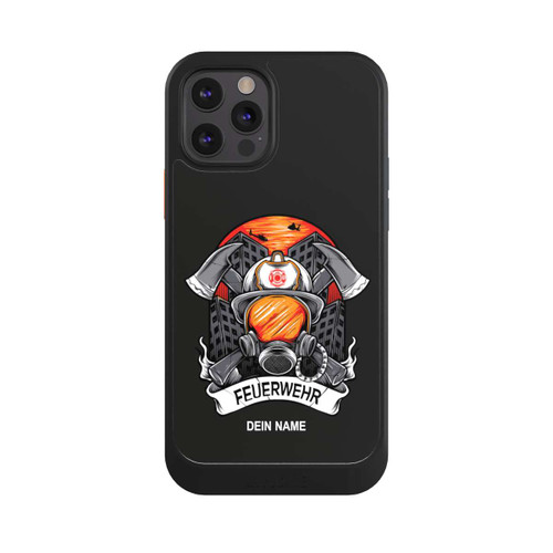 Apple iPhone 12 Pro NIVOcore Feuerwehr Atemschutz Personalisierbar