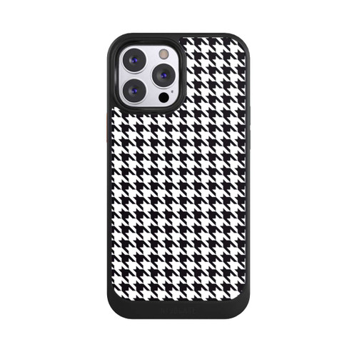 Apple iPhone 13 Pro Max NIVOcore Houndstooth black-white