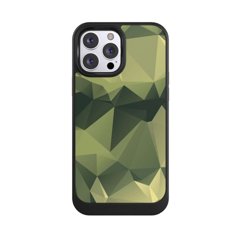 iPhone 13 Pro Max NIVOcore Polygonales Camouflage