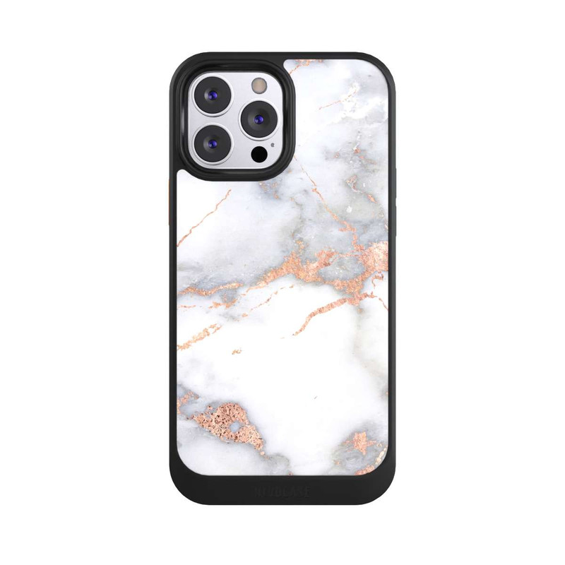 iPhone 13 Pro Max NIVOcore Weißer und goldener Marmorlook