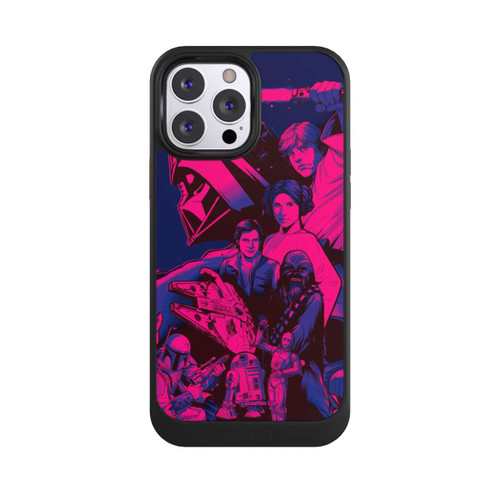 Apple iPhone 13 Pro Max NIVOcore StarWars Charaktere - Ultraviolet
