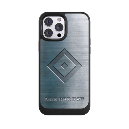 Apple iPhone 13 Pro Max NIVOcore Nur der HSV Metalllook