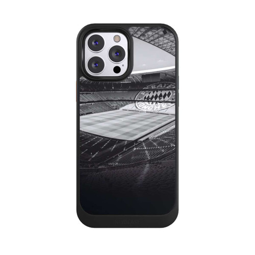 Apple iPhone 13 Pro Max NIVOcore Stade FC Bayern - Noir Blanc