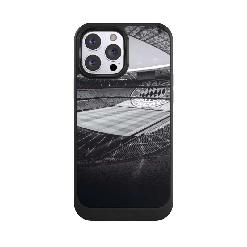 iPhone 13 Pro Max NIVOcore Stadion FC Bayern - Black White