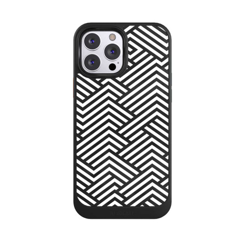 Apple iPhone 13 Pro Max NIVOcore Schwarz und Weiß ZigZag