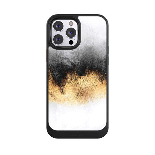 Apple iPhone 13 Pro Max NIVOcore Gris Ciel Poussière Or Imprimé