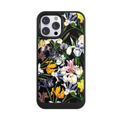 Apple iPhone 13 Pro Max NIVOcore Fond d'écran de fleurs sauvages sombres