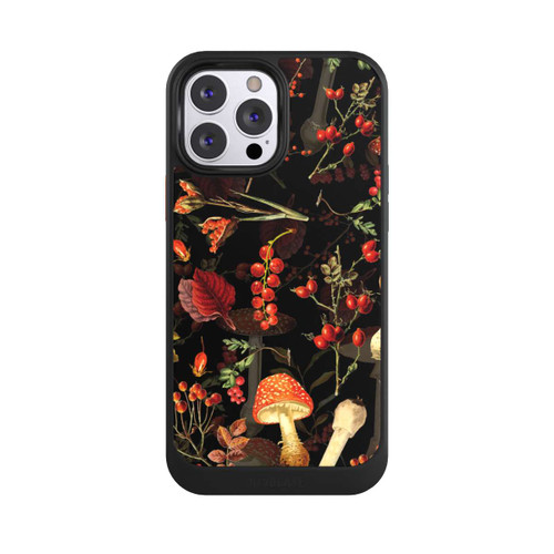 Apple iPhone 13 Pro Max NIVOcore Pilzmuster Schwarz