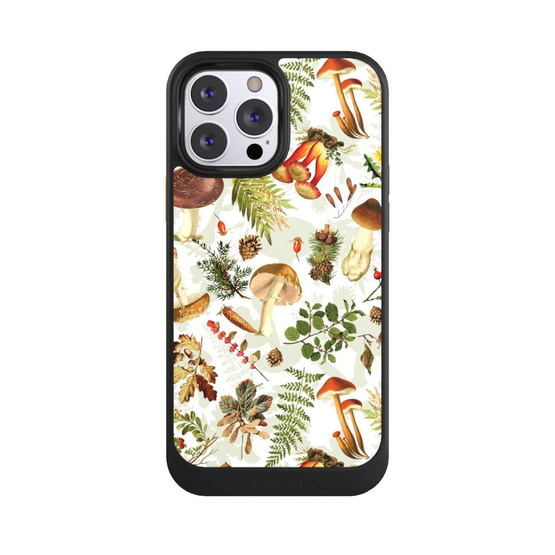 iPhone 13 Pro Max NIVOcore Pilzmuster Weiß