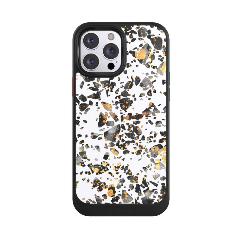 iPhone 13 Pro Max NIVOcore Gold Speckled Terrazzo