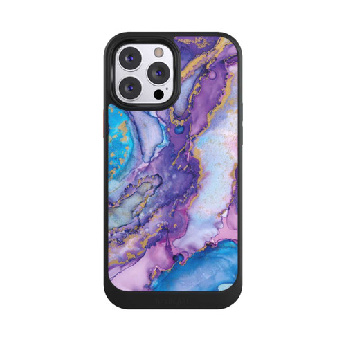 Apple iPhone 13 Pro Max NIVOcore Strudel lila und blau