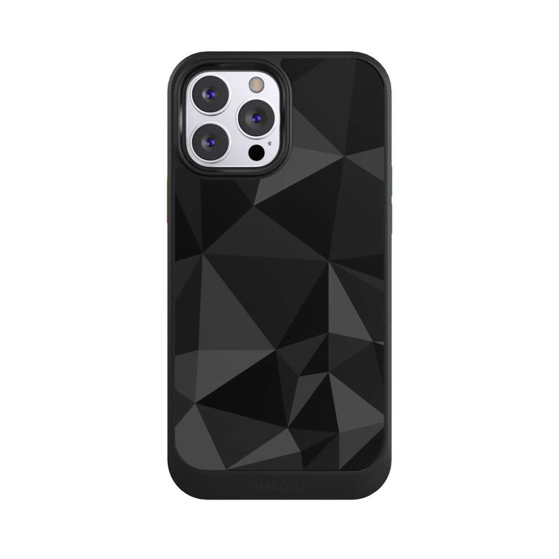 iPhone 13 Pro Max NIVOcore Polygonmuster schwarz
