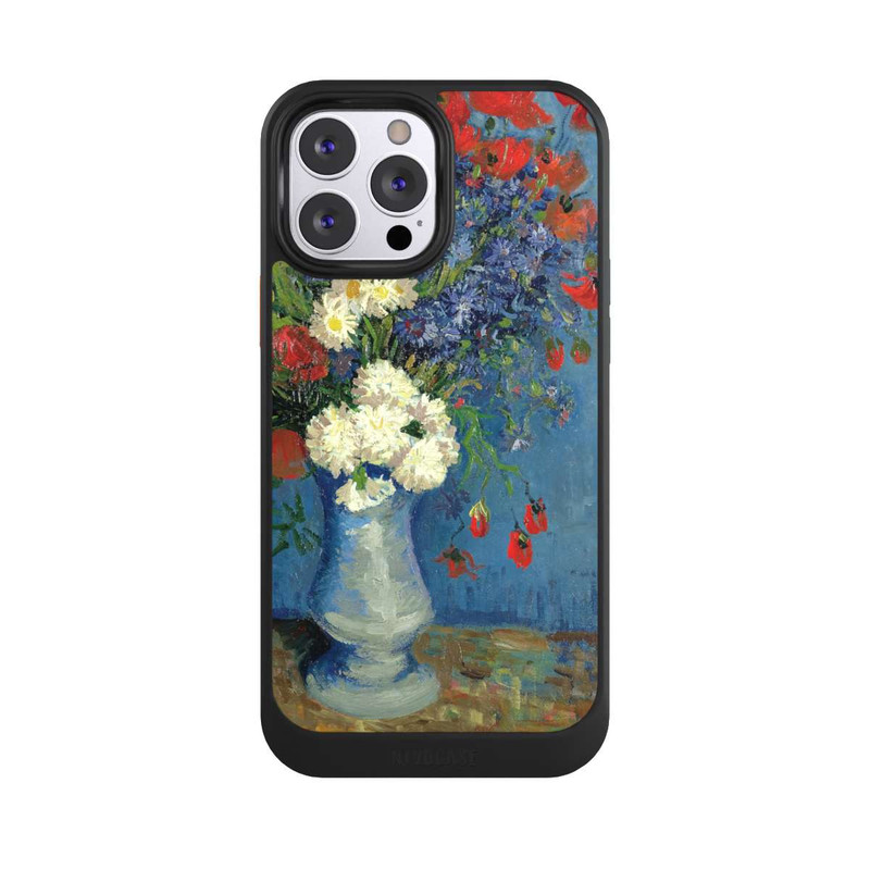 iPhone 13 Pro Max NIVOcore Stillleben Vase mit Kornblumen und Mohnblumen von Vincent Van Gogh