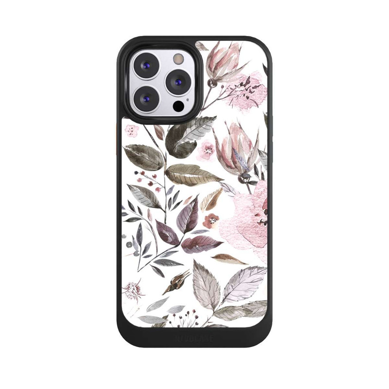 iPhone 13 Pro Max NIVOcore Aquarell braune Rosenblüten
