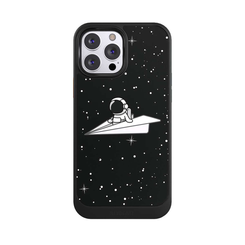 iPhone 13 Pro Max NIVOcore Astronaut Paper Plane Comic