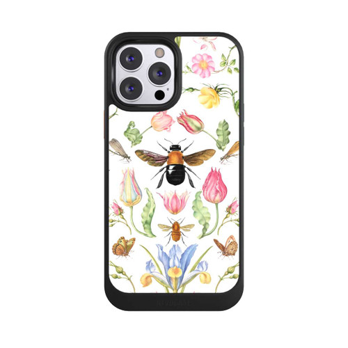 Apple iPhone 13 Pro Max NIVOcore Wildblumen mit Biene weiß