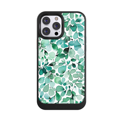 Apple iPhone 13 Pro Max NIVOcore Aquarellmuster Blätter
