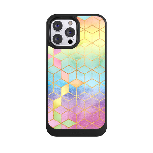 Apple iPhone 13 Pro Max NIVOcore Cubes Arcs-en-ciel