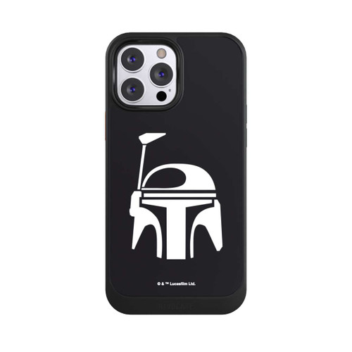 Apple iPhone 13 Pro Max NIVOcore Boba Fett Helmet Black