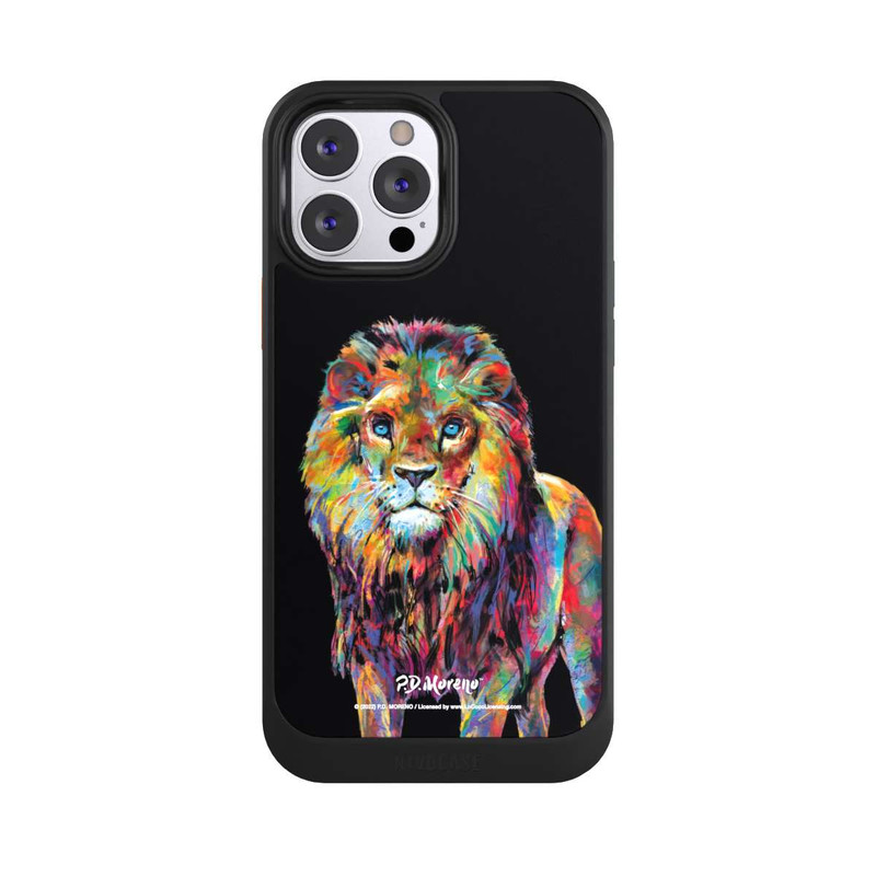 iPhone 13 Pro Max NIVOcore Löwe Bunte Kunst von P.D. Moreno