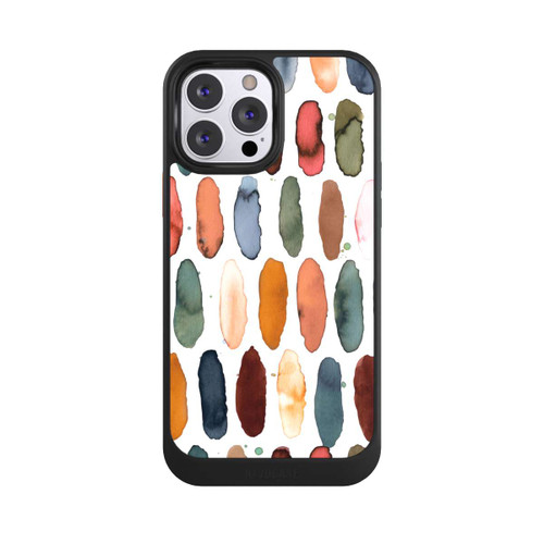 Apple iPhone 13 Pro Max NIVOcore Aquarellstriche aus mineralischem Terrakotta